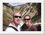 Wyoming2008 196 * Pat and Richele at the edge of the Lower Falls * Pat and Richele at the edge of the Lower Falls * 3072 x 2304 * (3.39MB)